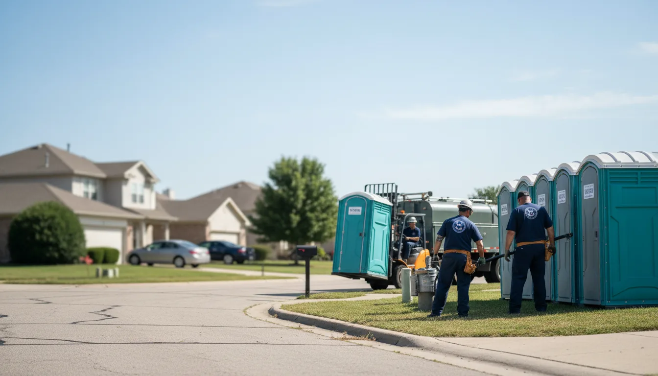 Porta Potty Rental in Glandorf, OH near me